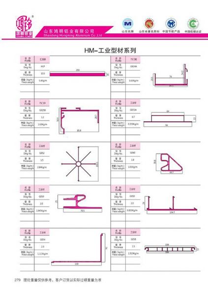 HM-工業(yè)型材